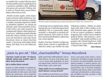 Jak se daří nové službě Charitaxi