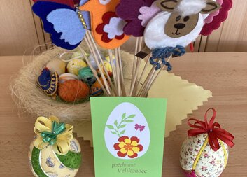 Velikonoční pozdrav od pracovníků Charity Krnov